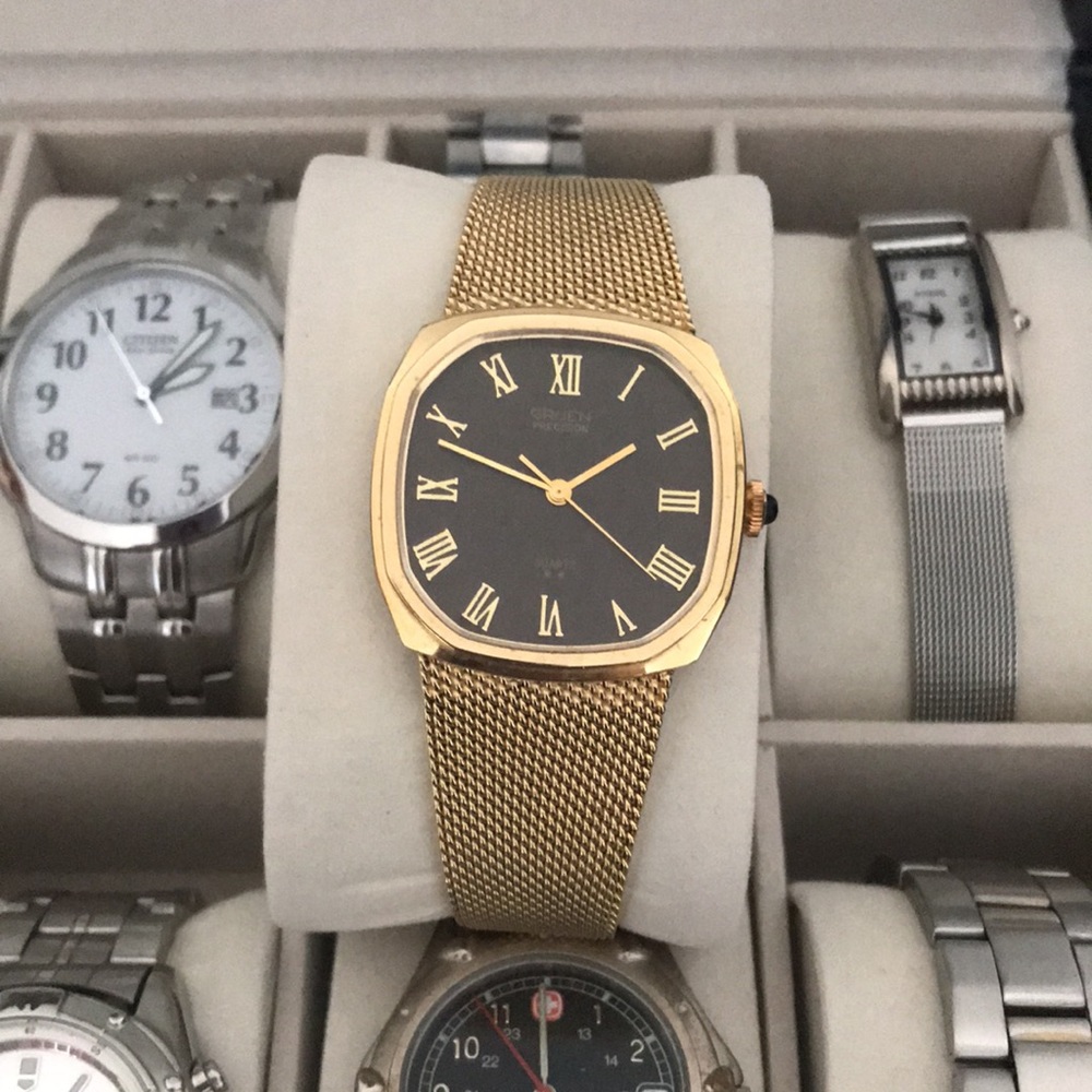 GRUEN PRECISION QUARTZ SWITZERLAND WATCH UNISEX - Picture 5 of 12